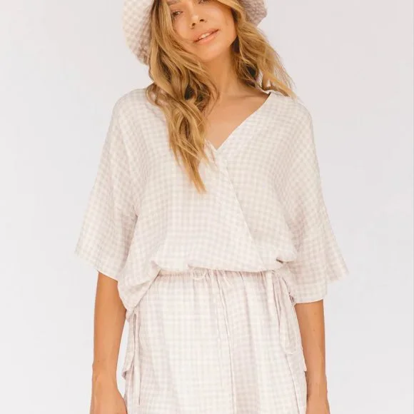 The Lullaby Club Lee Lee Gingham Set - Picture 2 of 4